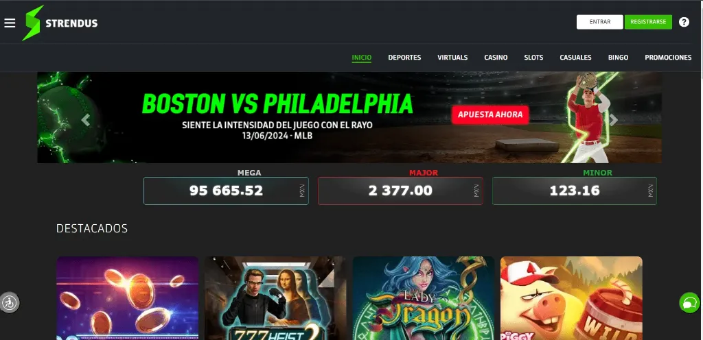 strendus casino online