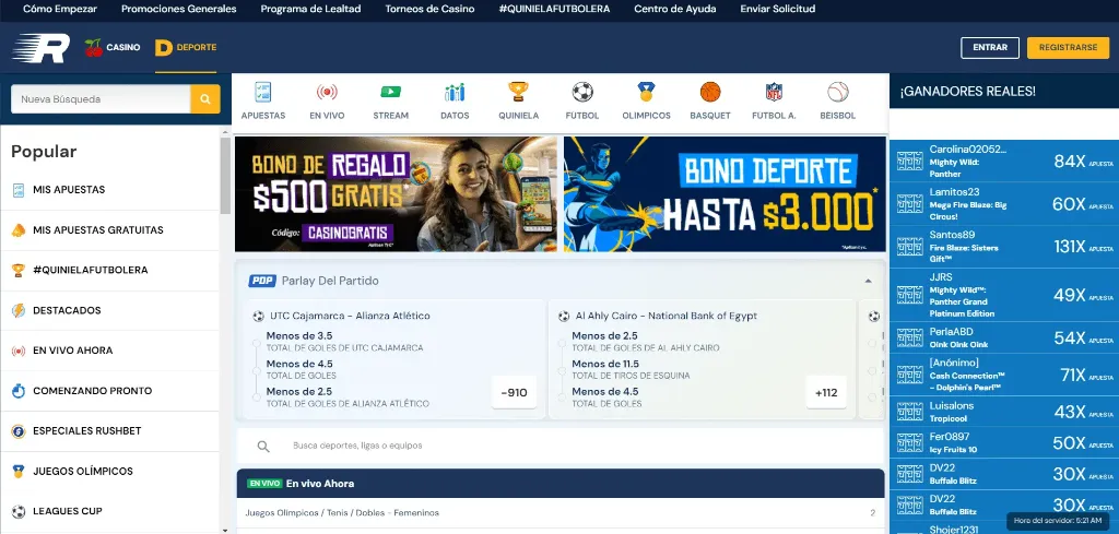 rushbet apuestas desportivas