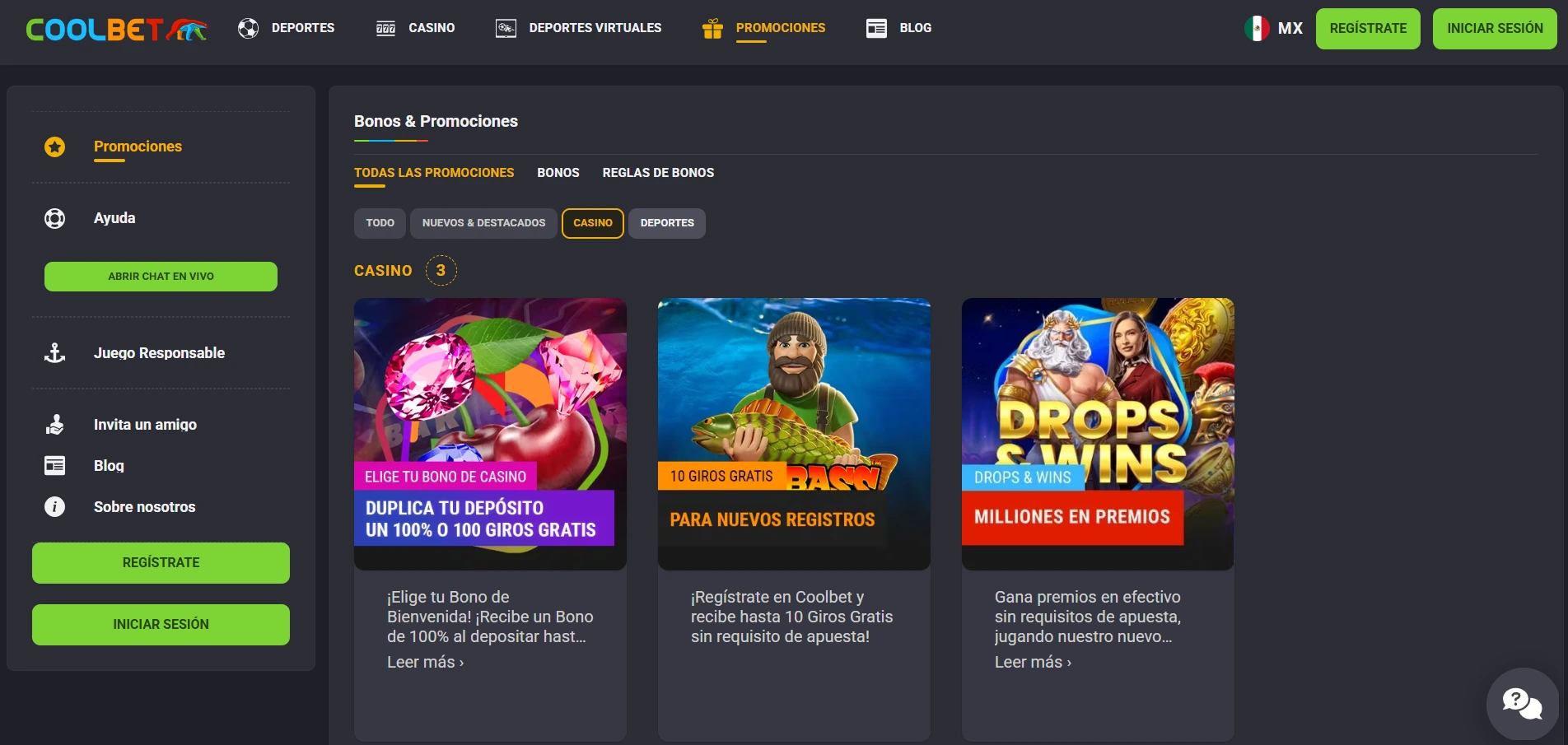 coolbet casino bonus