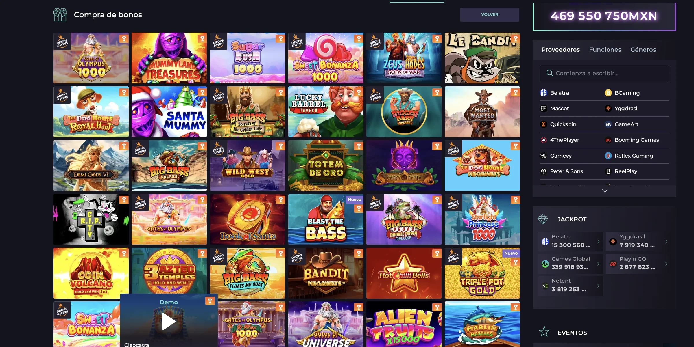 Casinos mexicanos con giros gratis