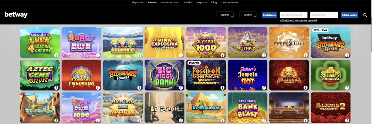 Betway Slots
