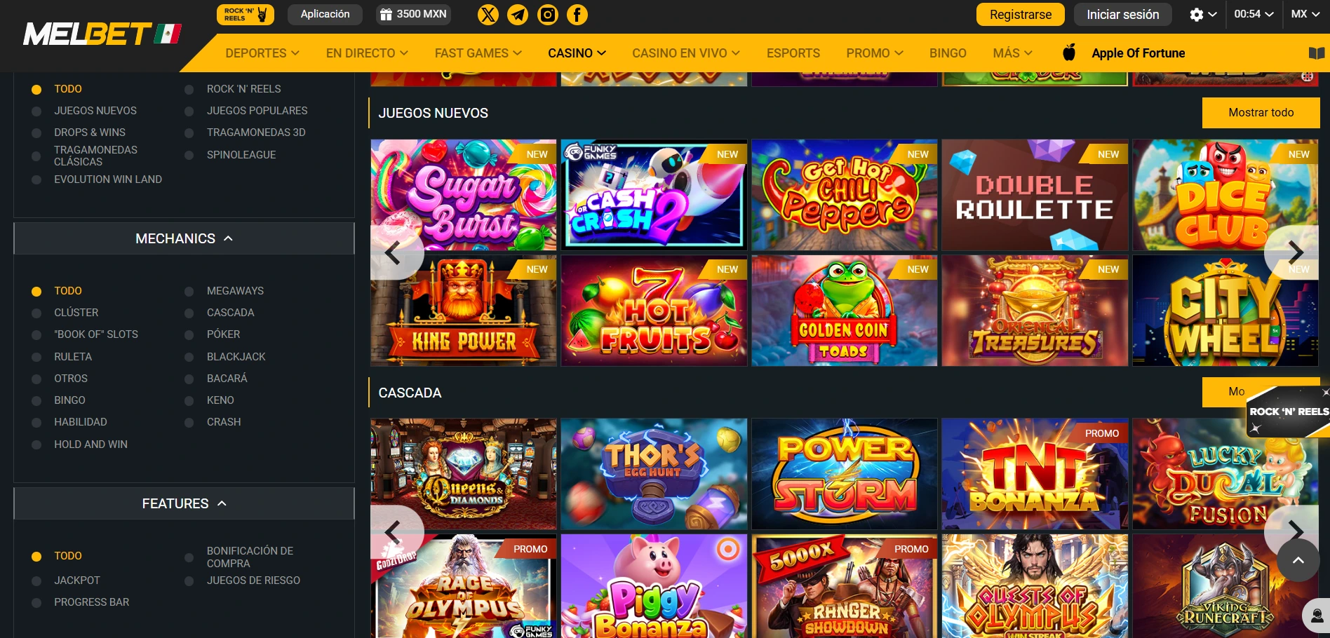 Melbet Slots