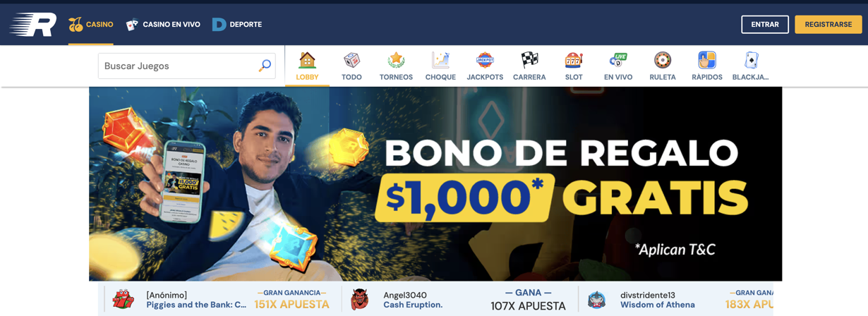 Rushbet Main Page