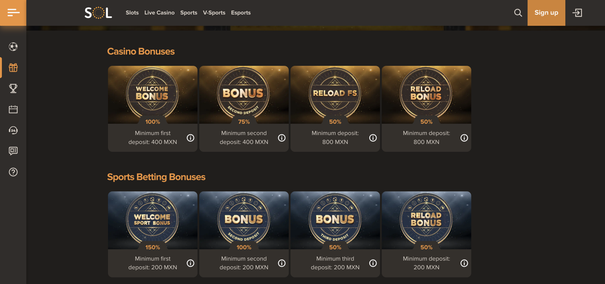 Sol Main Page