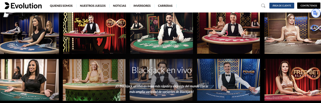 blackjack game
