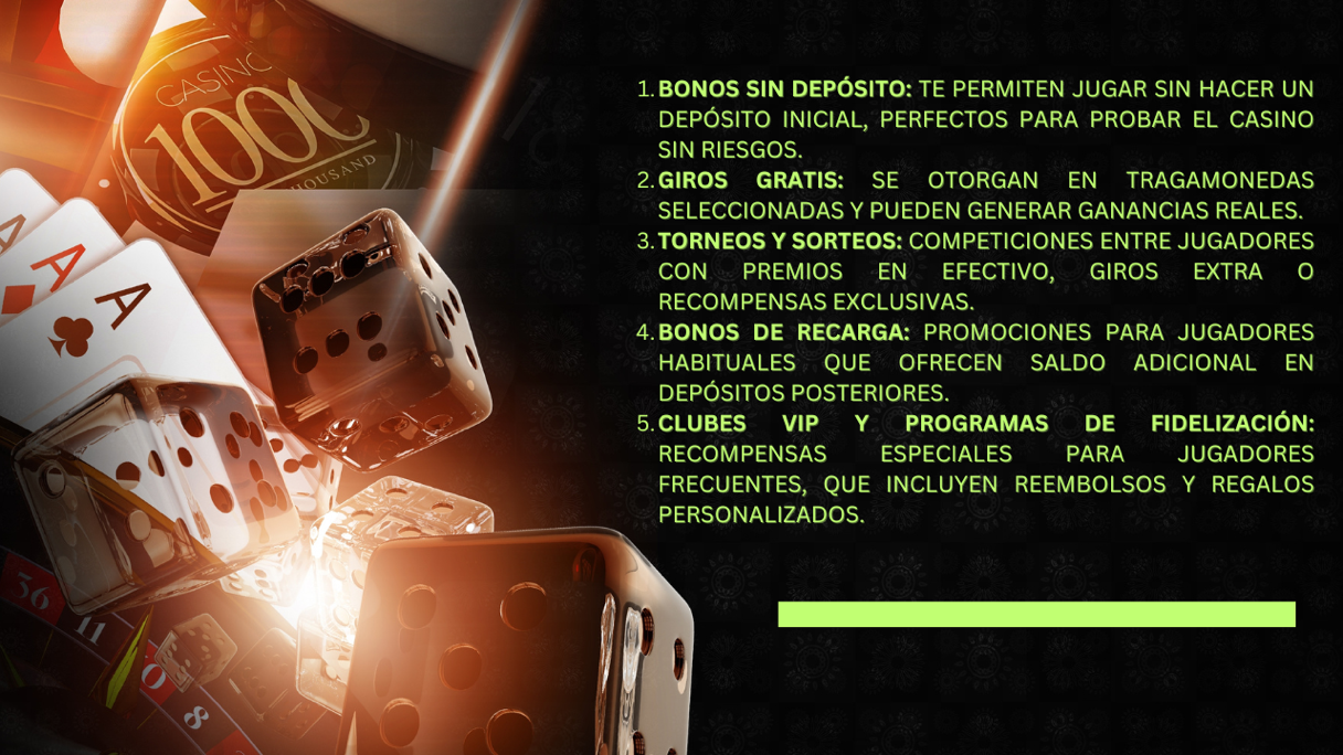 bono sin depósito