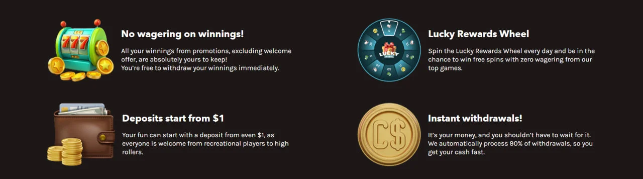 LuckyDays Bonuses