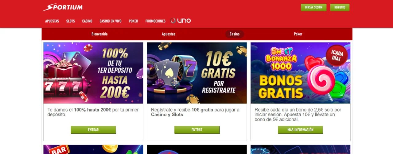 Sportium Bonus