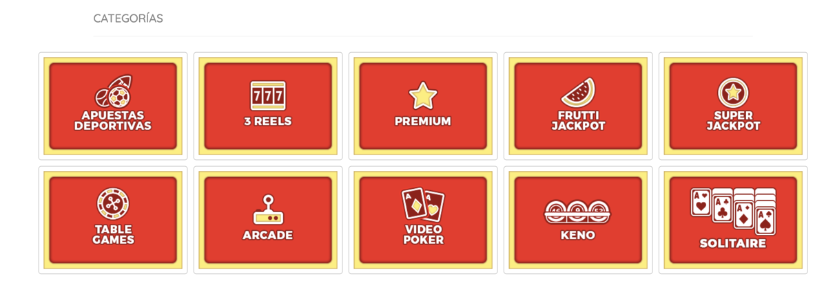 Juegos de Casino Spinbet