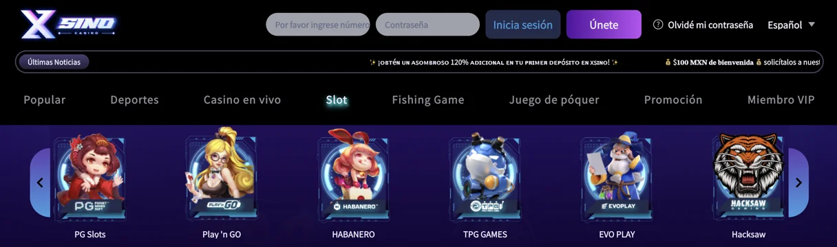 Xsino Juegos de Casino